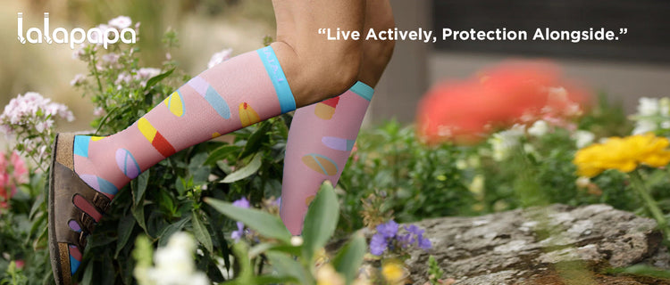 Wide Calf Compression Socks