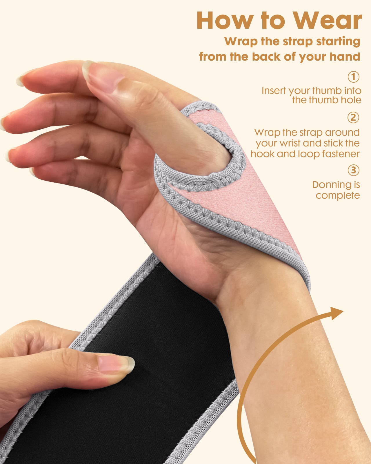 Carpal Tunnel Wrist Brace for Women - 2 Pack Wrist Brace, Adjustable Fits Both Right & Left Hands for Night Support Tendonitis Arthritis Tennis Typing Sprained Sports Pain Relief