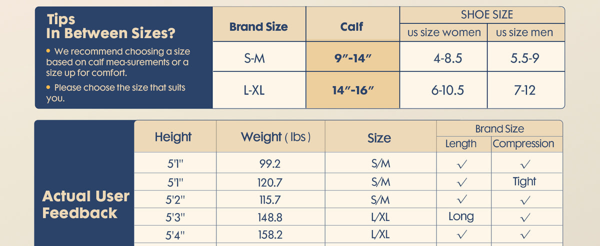 Cushioned Cotton Compression Socks, 20–30 mmHg