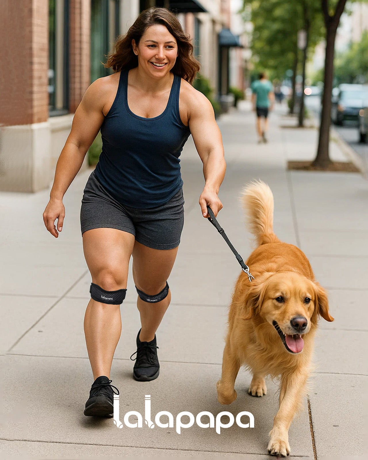 Adjustable V-Shaped Knee Brace – 2-Pack Patella Support for Men & Women, Relieves Arthritis & Meniscus Pain