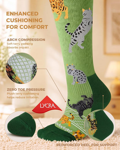 Lalapapa Cat Floral — Cushioning detail