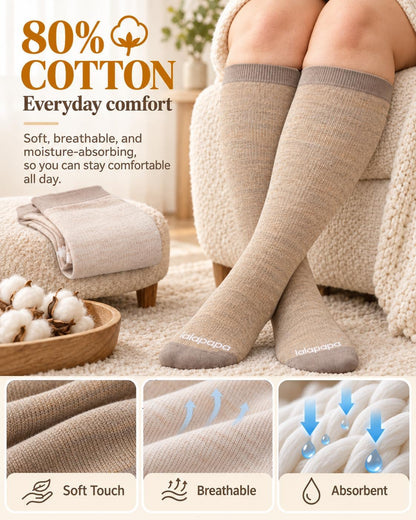 Lalapapa Beige Oatmeal — Cotton fabric